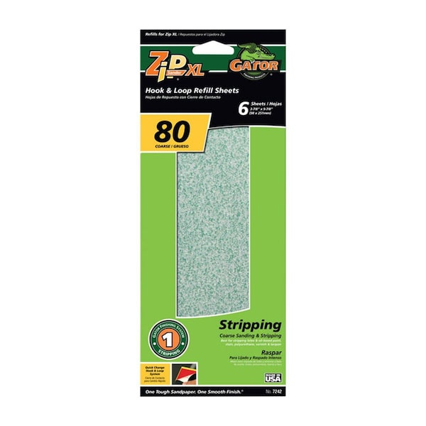 Gator Finishing 80 gal Zip Extra Large Sanding Refill Sheets 1338961 - main